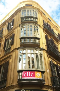 CLIC Ih Málaga instalações, Espanhol escola em Málaga, Espanha 1